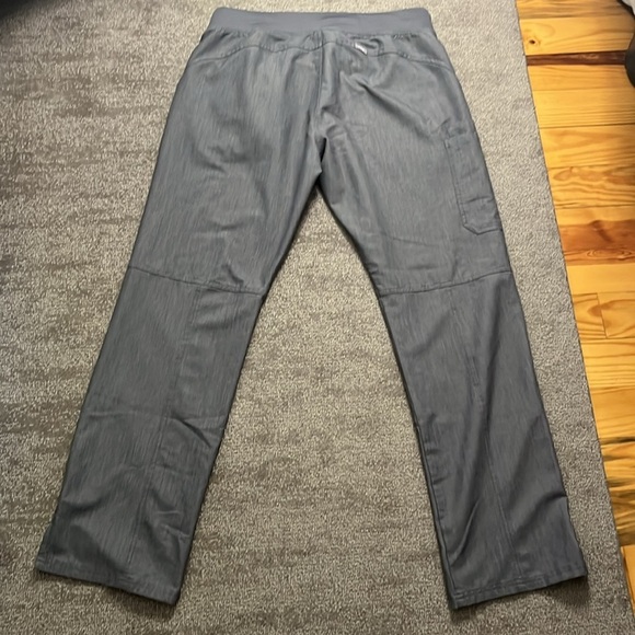 Figs Women’s Drawstring Gray Scrub Pants Size L/T - Picture 8 of 12
